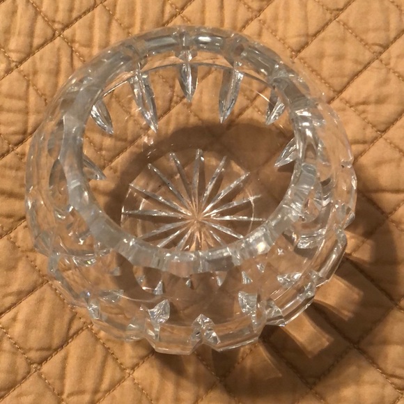 Large Cut Crystal Votive Holder - Picture 3 of 4